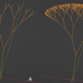 Модель фрактального дерева