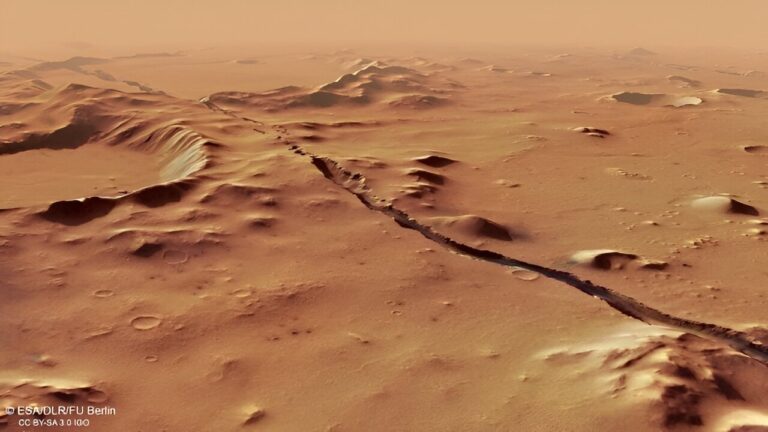 Геологическую активность Марса продлили до наших дней