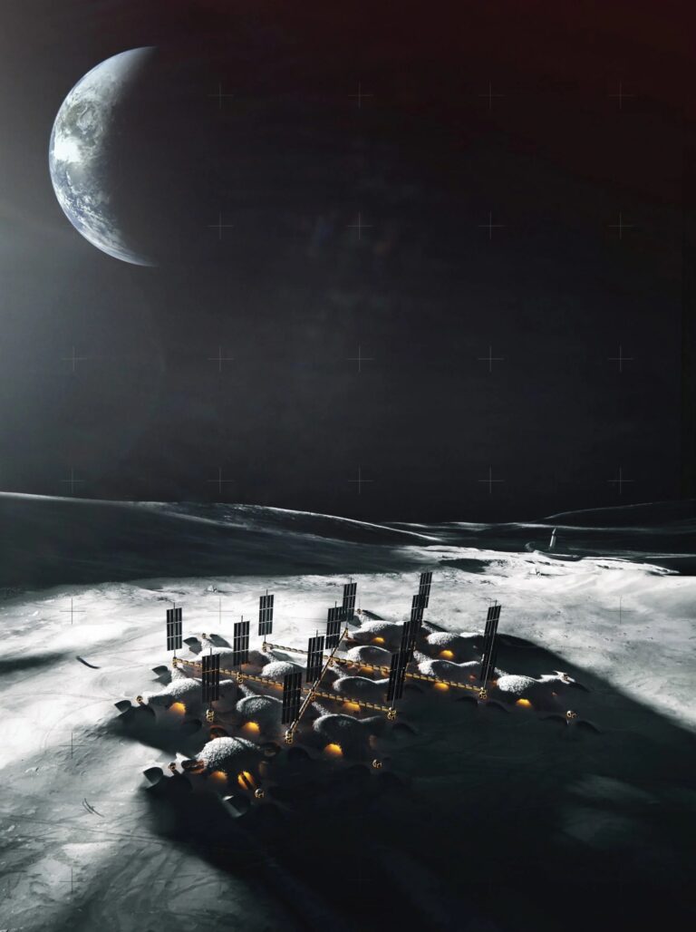 Концепт Lunar Habitat / © Imigo