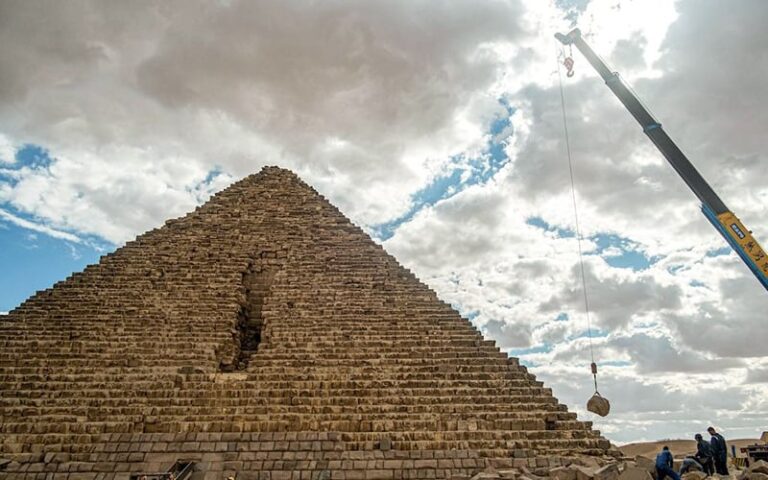 Реконструкция египетской пирамиды / © Mr.caulker