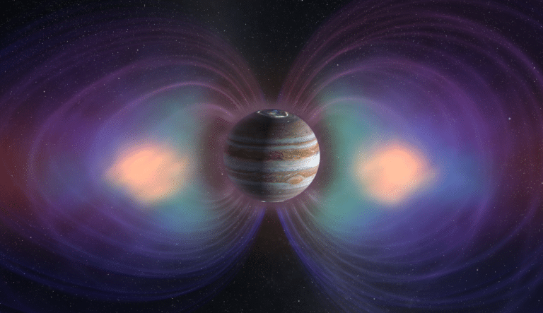 В магнитосфере Юпитера впервые обнаружили джеты