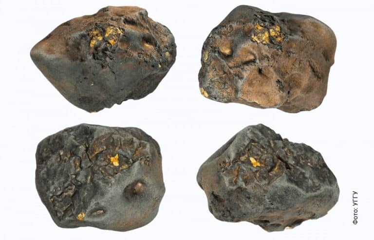 3D-модель фрагмента Челябинского метеорита / © УГГУ
