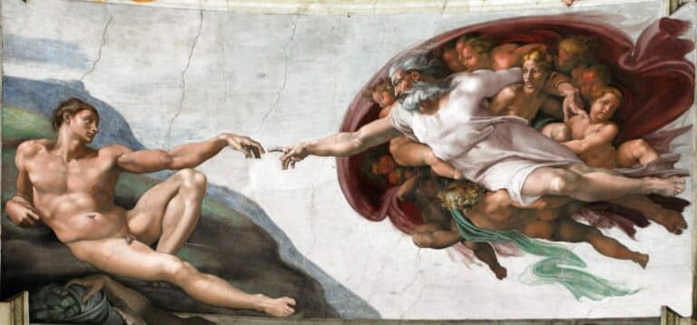 «Сотворение Адама», Микеланджело / © wikipedia