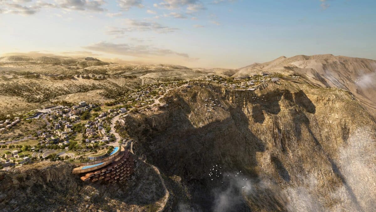Рендер нового города в Омане / © AtkinsRéalis