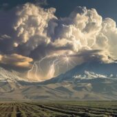 Вулканические молнии признали возможной причиной возникновения жизни