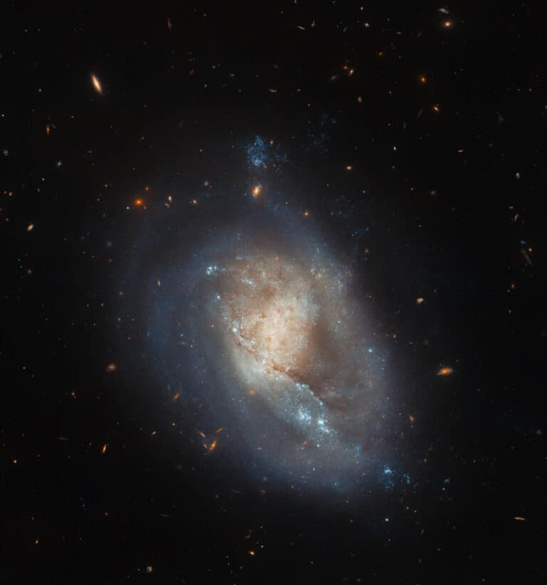 Галактика IC 3476 / ESA / © Hubble & NASA, M. Sun