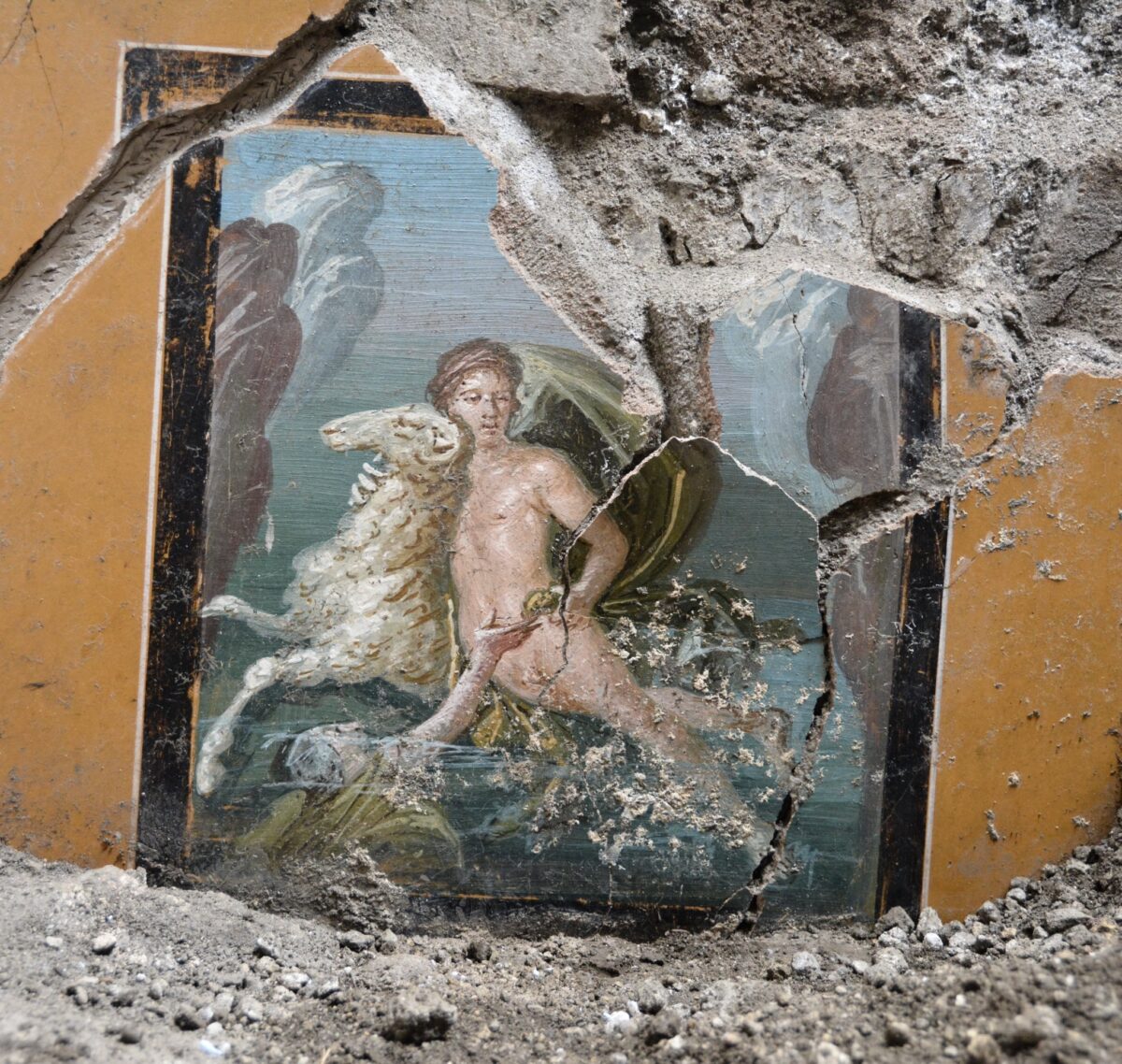 Фреска, обнаруженная в древнеримском городе Помпеи / © Pompeii Archaeological Park