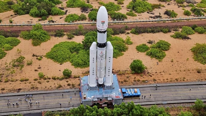 Индийская ракета LVM-3 / © ISRO