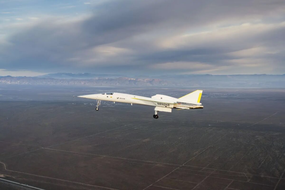 Прототип сверхзвукового самолета нового поколения XB-1 / © Boom Supersonic