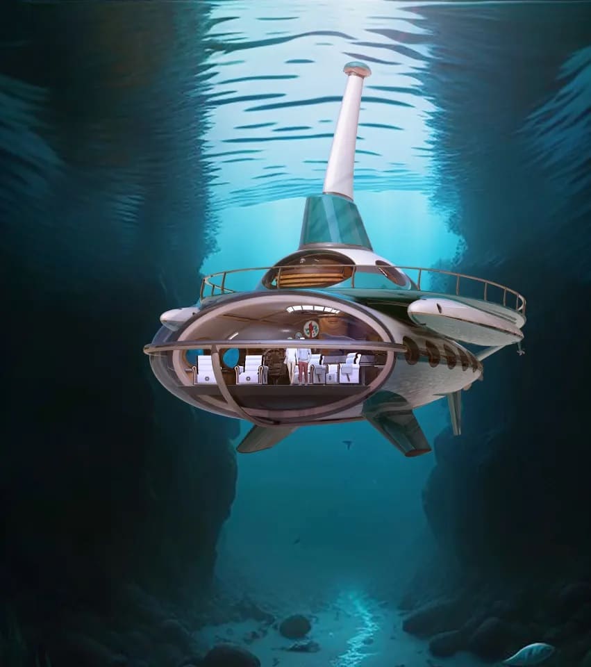 Концепт Deep Sea Dreamer / © Steve Kozloff Designs