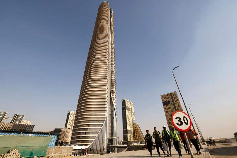Самое высокое здание в Африке — Iconic Tower, высота башни составляет 385 метров / © Khaled Desouki / AFP / Getty Images via CNN