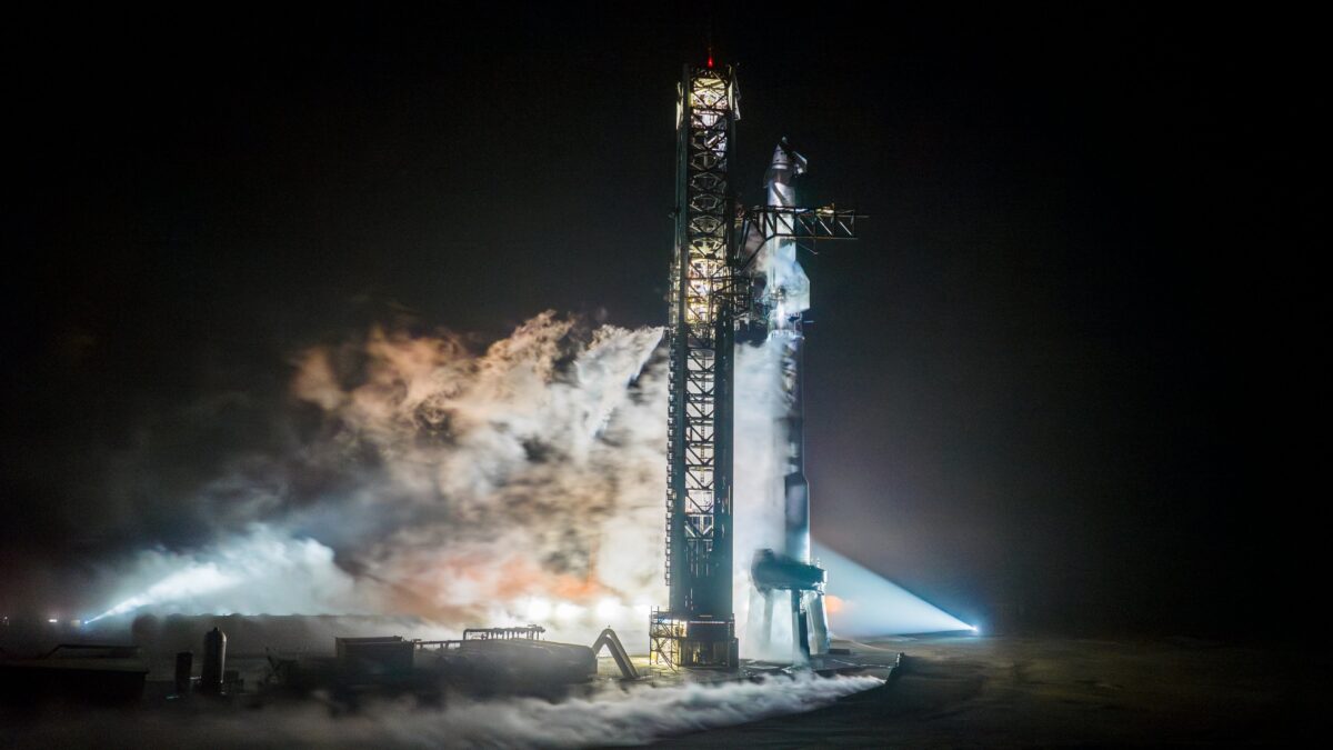 Генеральная репетиция запуска Starship для третьего испытательного полета / © SpaceX 