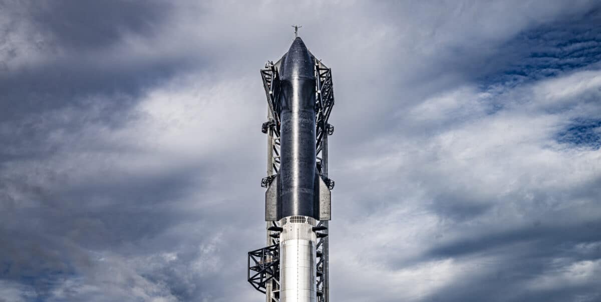 Starship на стартовом столе / © SpaceX 