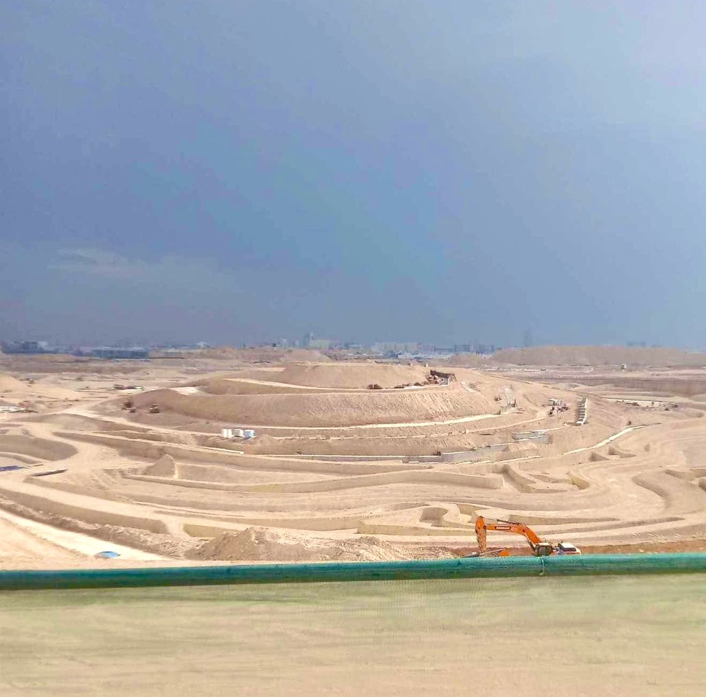 Строительная площадка парка короля Салмана / © SaudiProject 