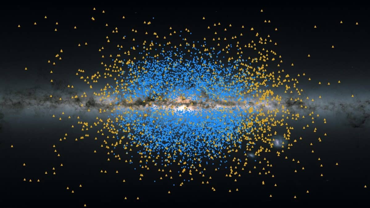 Астрономы нашли две самые ранние группы звезд Млечного Пути