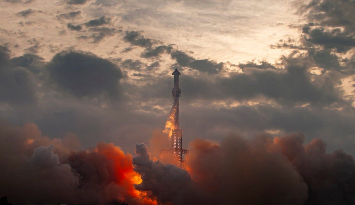 Старт Starship / © SpaceX