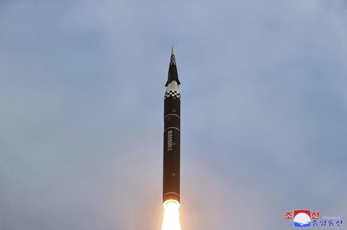 Испытания новой ракеты в КНДР / © Korean Central News Agency