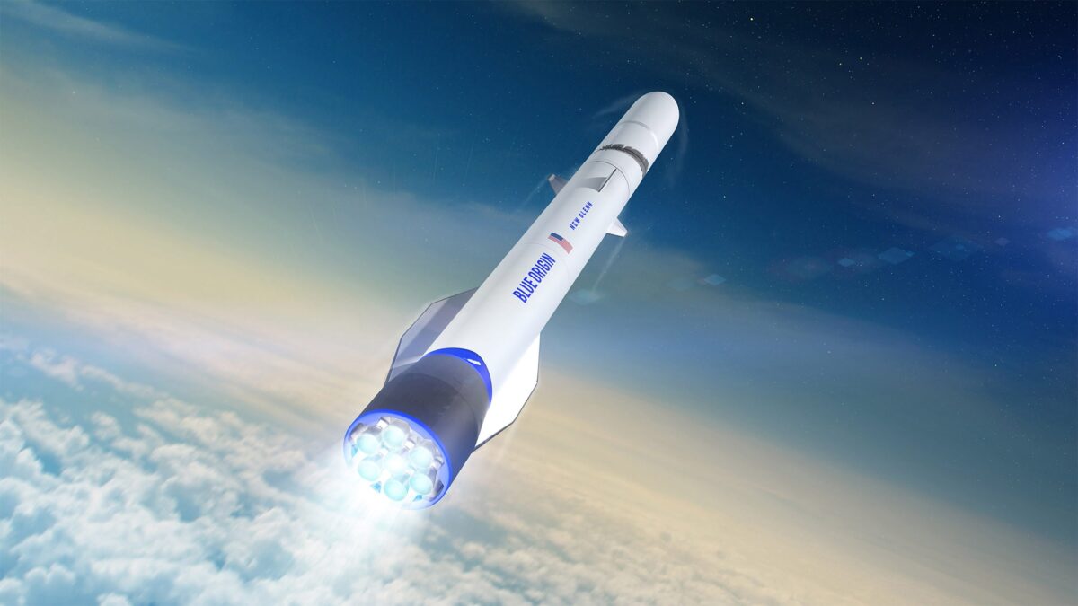  Рендер ракеты New Glenn / © Blue Origin