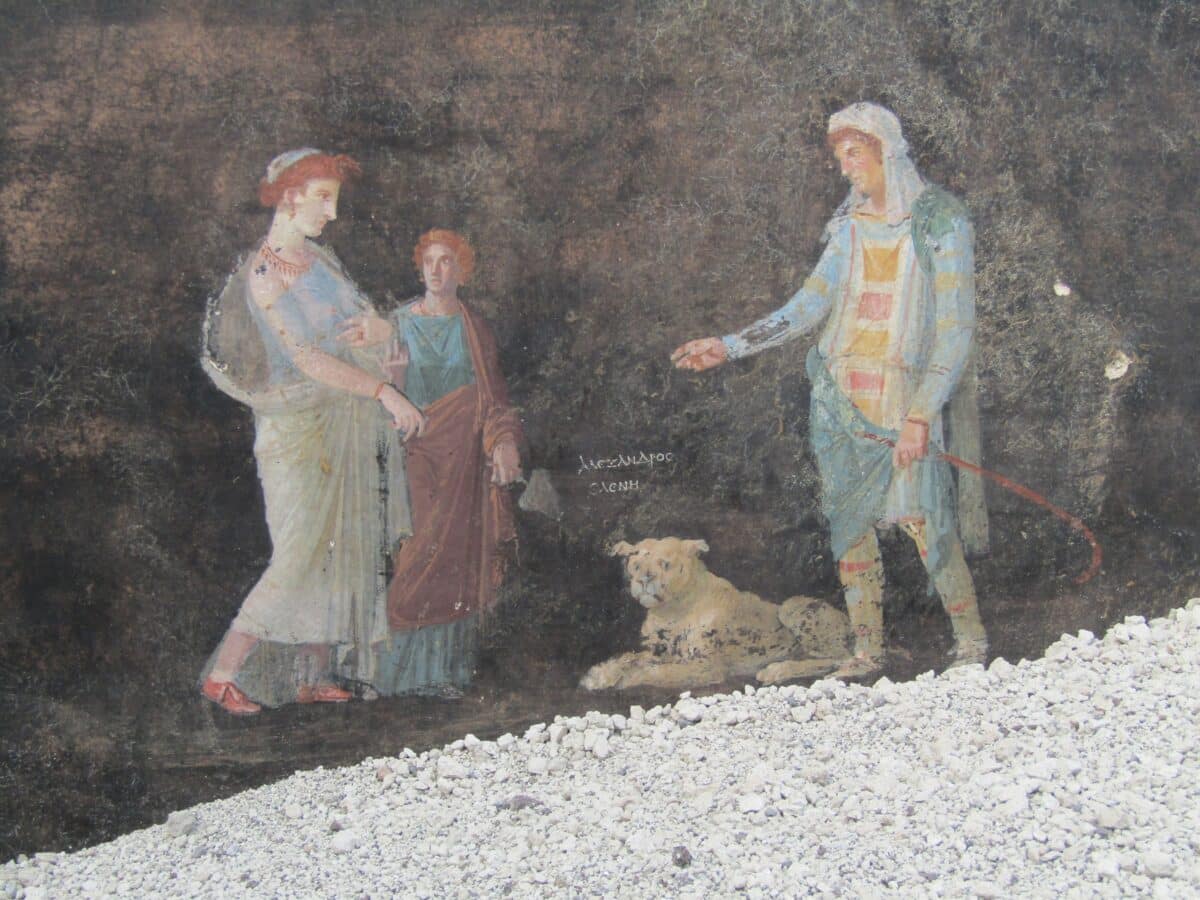 Елена и Парис / © Archaeological Park of Pompeii