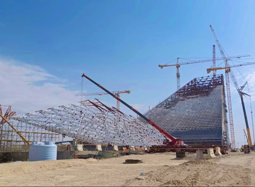Строительство Королевского художественного комплекса / © SaudiProject
