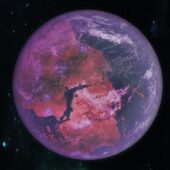 О наличии жизни на планете может говорить фиолетовый оттенок, а не зеленый, как в случае с Землей