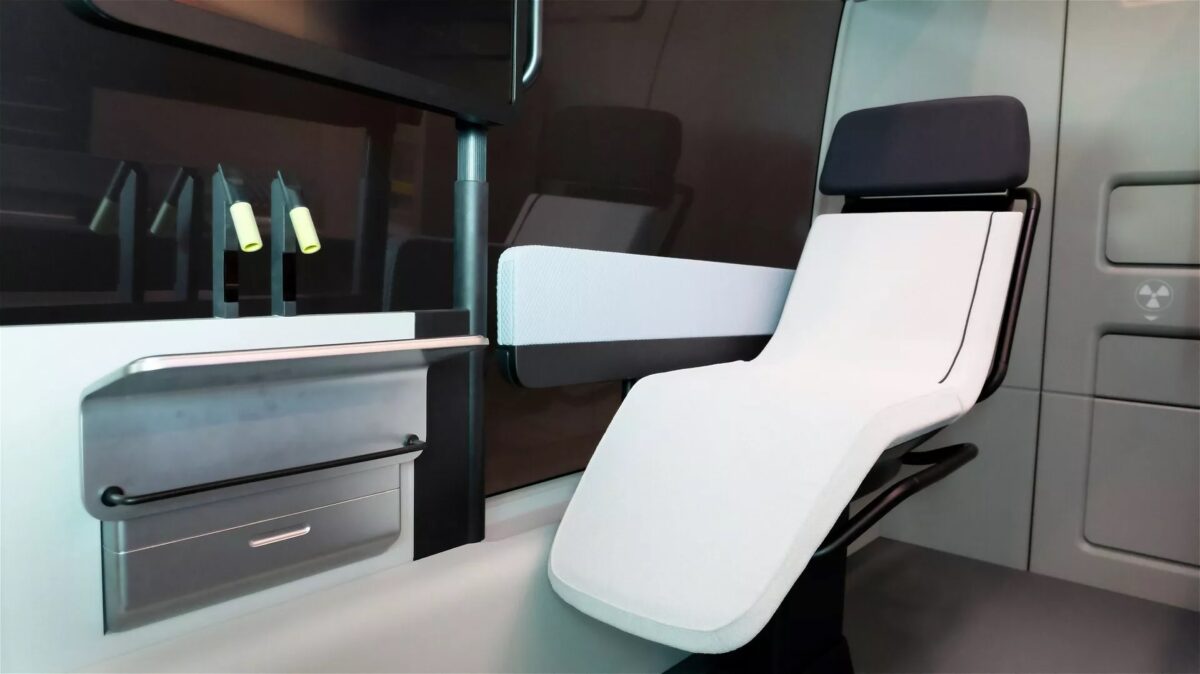 Внутреннее наполнение электрического фургона U1st Vision Concept / © Renault