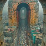 Другая «Зеркальная линия»: ИИ создал антиутопический город-небоскреб