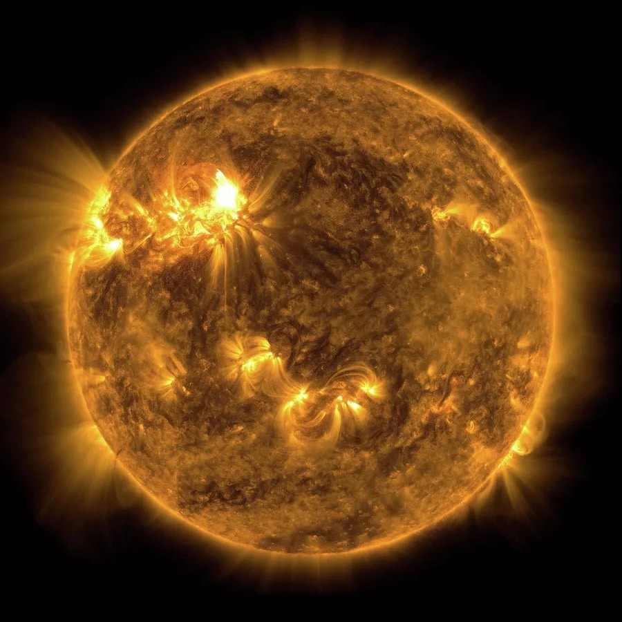 Вспышка на Солнце / © NASA / SDO