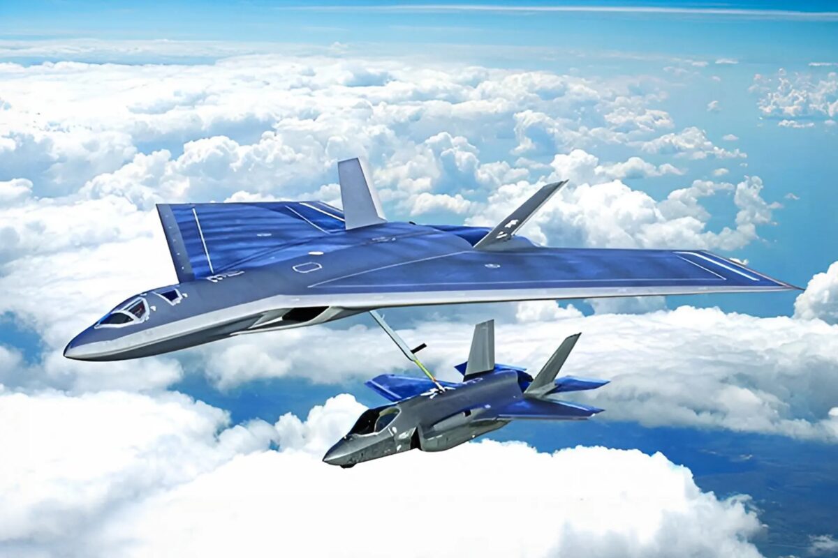 Художественный концепт будущего самолета-топливозаправщика / © Lockheed Martin / Aviation Week