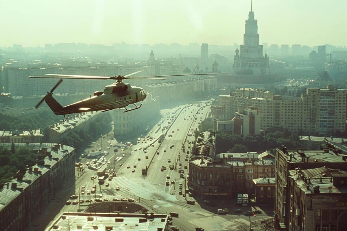 GTA в советском антураже / © Midjourney