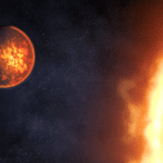 Астрономы нашли на горячей, как звезда, суперземле толстую атмосферу