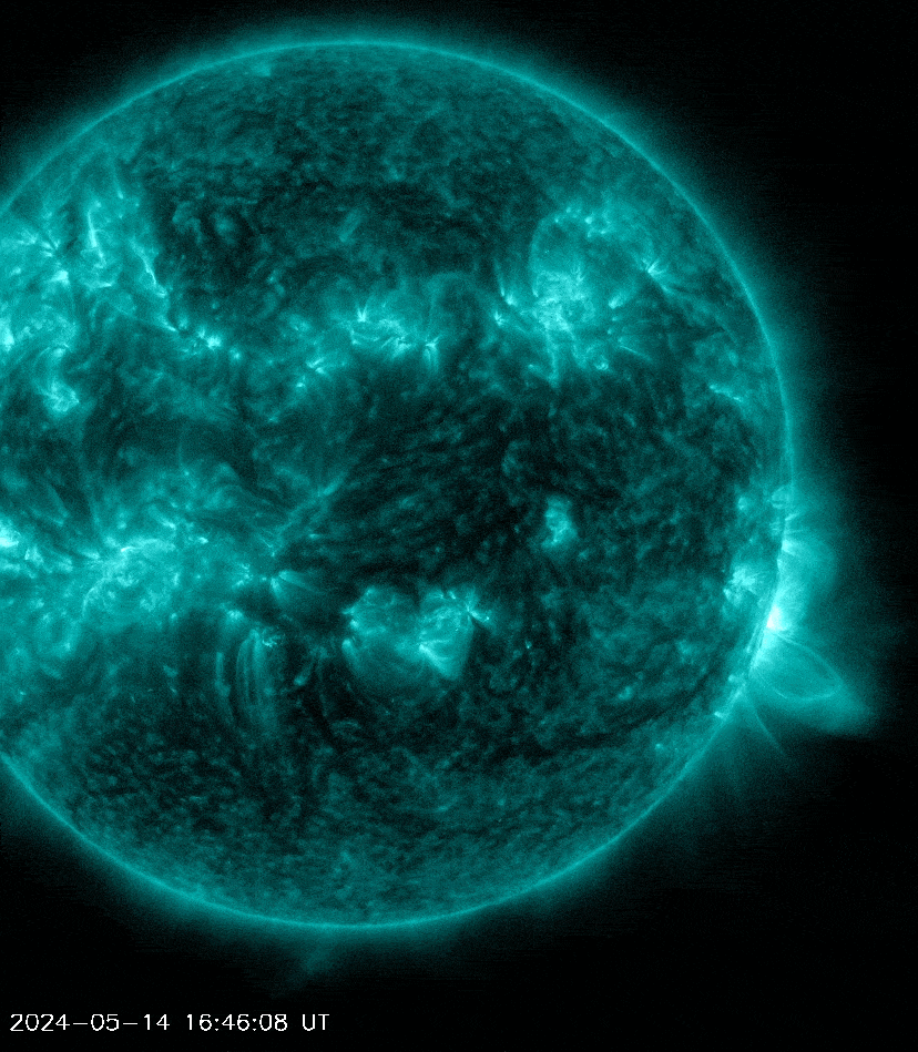Солнечная вспышка класса X8.7 из пятна AR3664 / © NASA / SDO