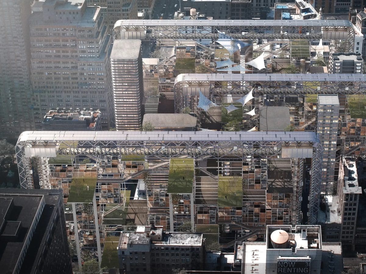 Проект победителя конкурса небоскребов eVolo / © Urban Intercropping