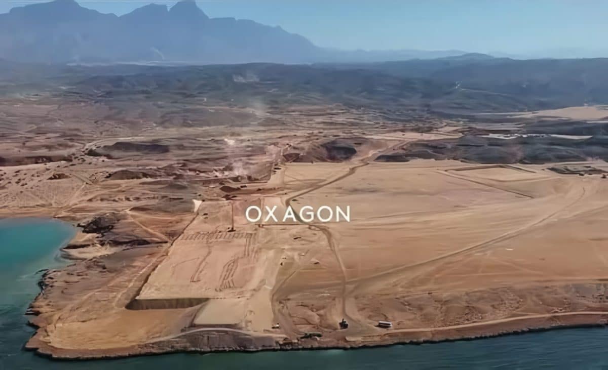 Место строительства Оксагона (Oxagon) / © NEOM