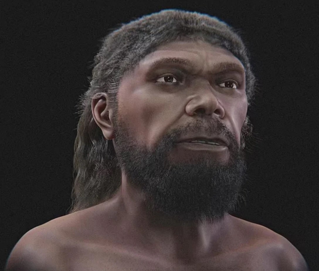 Реконструкция лица одного из первых представителей Homo sapiens / © Cicero Moraes