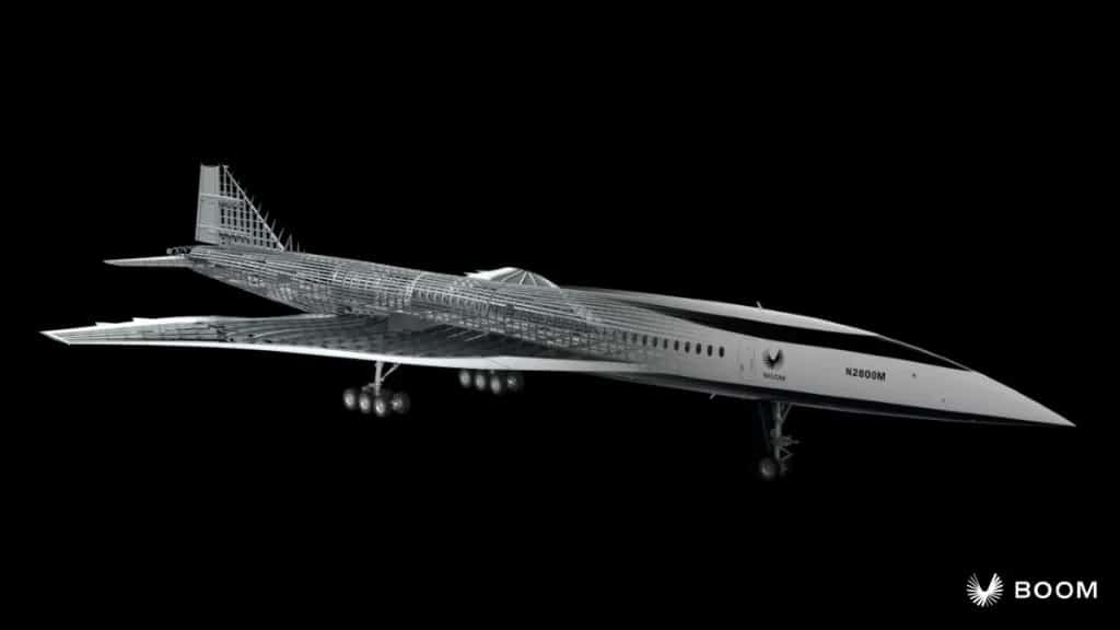 Концепт сверхзвукового пассажирского самолета Overture / © Boom Supersonic