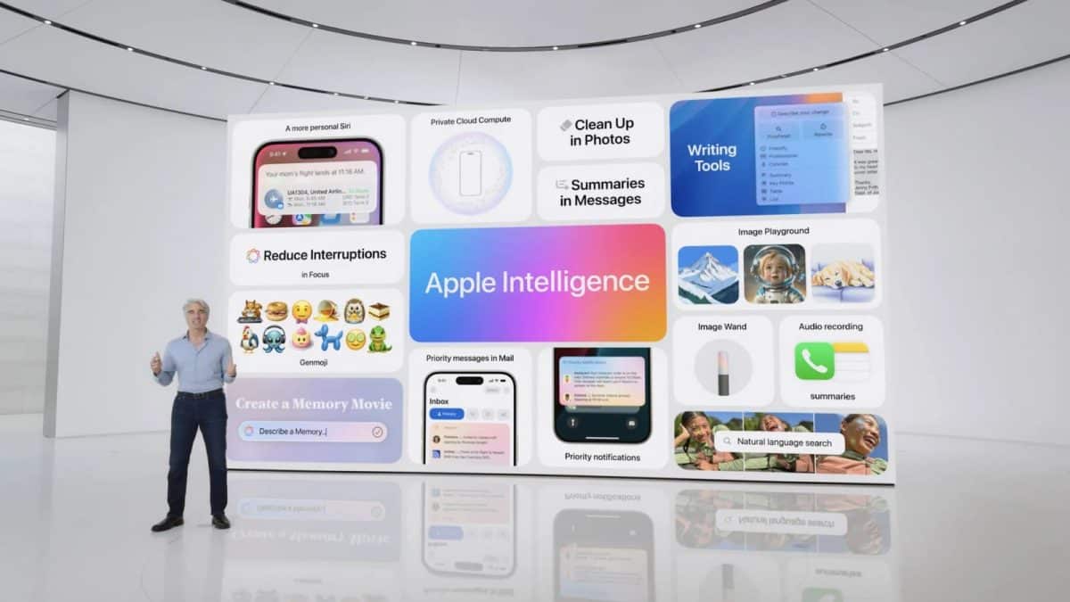 Презентация новой системы генеративного искусственного интеллекта Apple Intelligence / © Apple