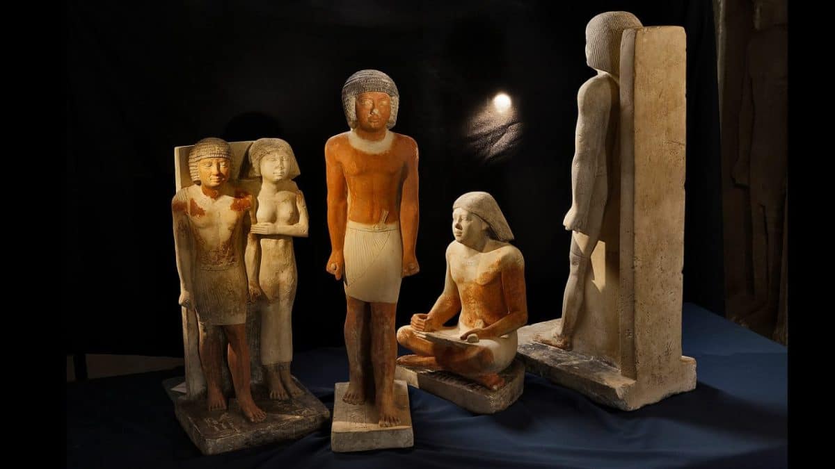 египетские статуи