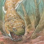 Палеонтологи нашли похожего на саламандру болотного монстра, который жил сотни миллионов лет назад