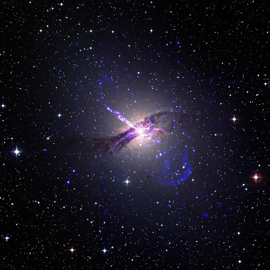 Центавр А / © NASA / SAO / CXC