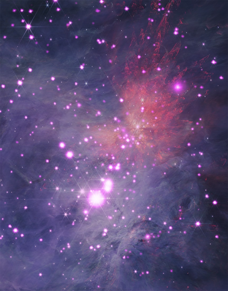 Туманность Ориона / © NASA / SAO / CXC