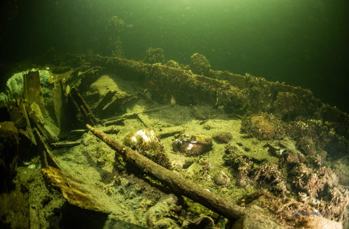 Затонувший парусник у берегов Швеции / © Baltictech
