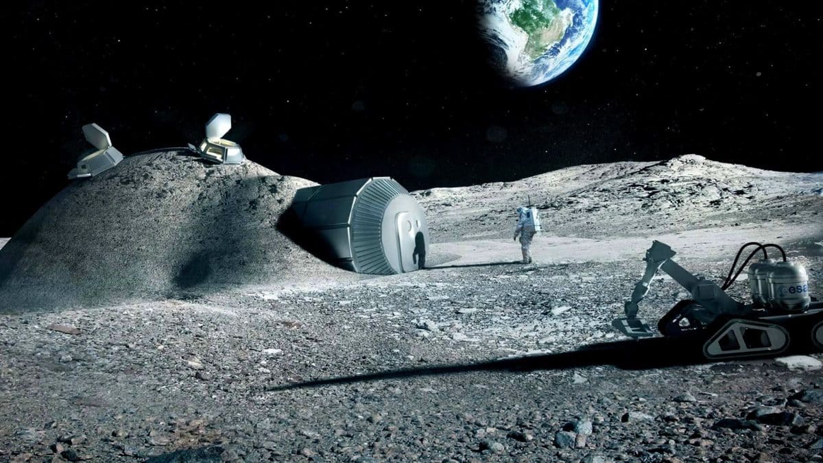 Концепт лунной базы / © Getty Images