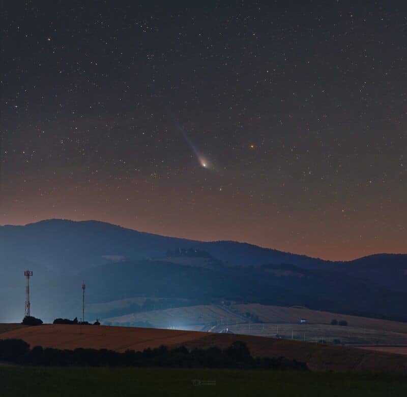 Комета Ольберса / © Petr Horalek