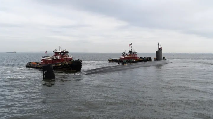 Новая атомная подводная лодка USS New Jersey / © Bill Addison / U.S. Navy