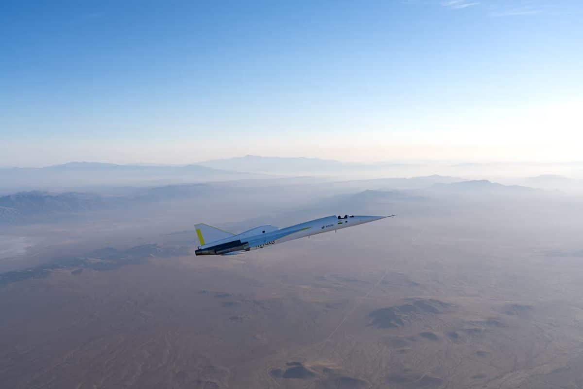 Прототип сверхзвукового самолета нового поколения XB-1 / © Boom Supersonic