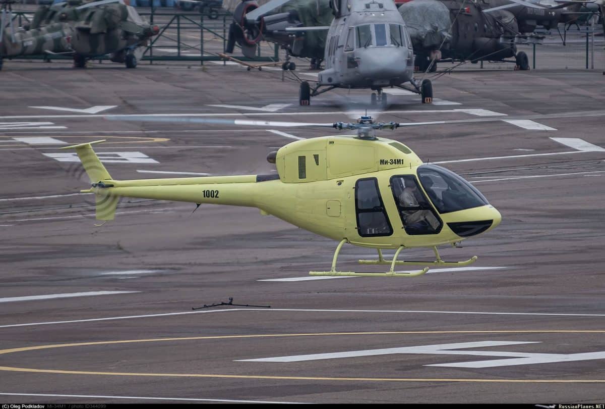  Модернизированный вертолет Ми-34М1 / © Олег Подкладов 