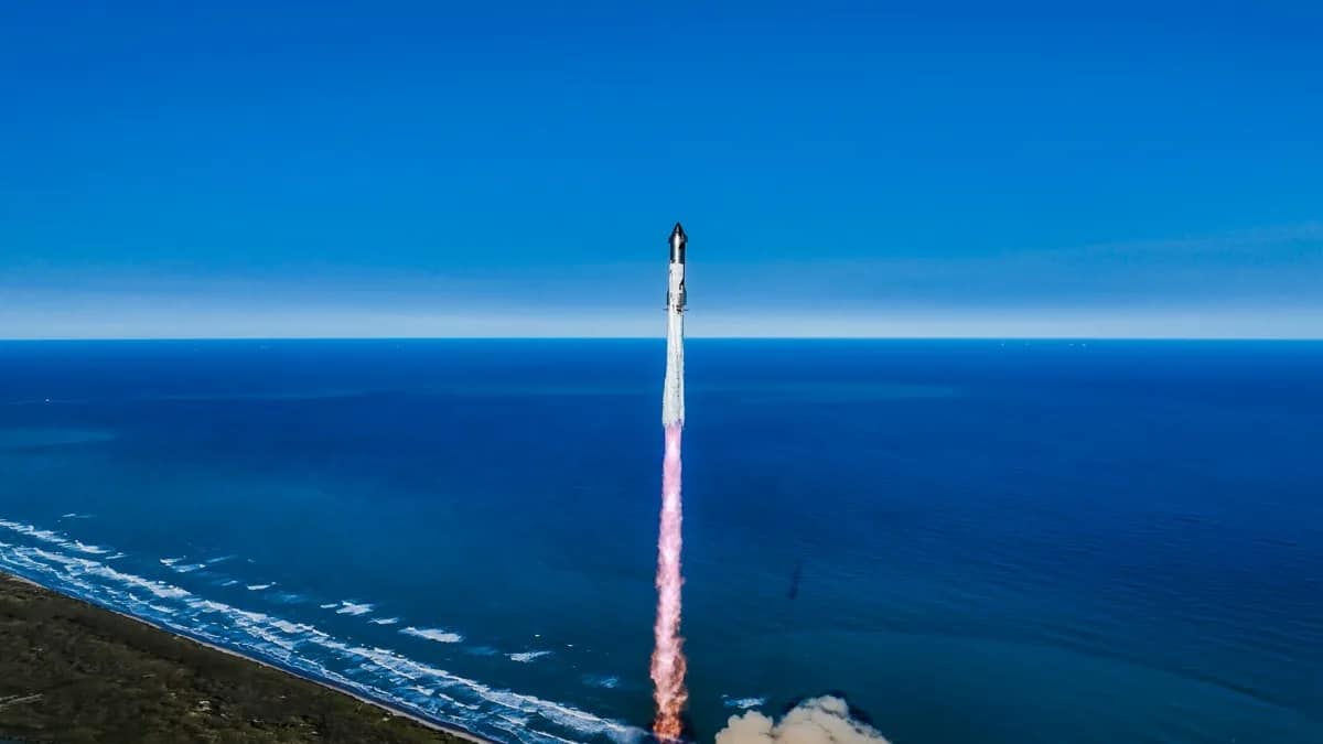 Шестой испытательный полет Starship / ©  SpaceX