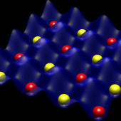 Схема расположения атомов в оптической решетке / © University of Maryland