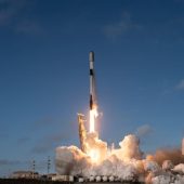 SpaceX установила рекорд по скорости повторного использования одной и той же первой ступени Falcon 9 – иллюстрация к материалу на Naked Science
